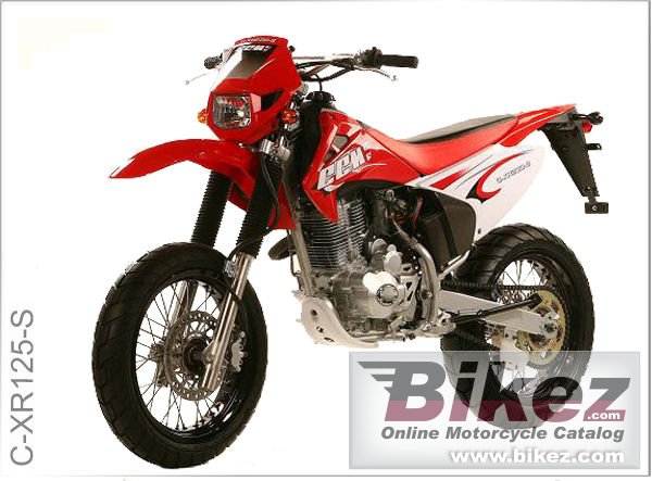 Big CCM c-xr125-s picture and wallpaper from Bikez.com